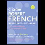 Collins Robert French Unabridged Dictionary