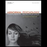 Abnormal Psychology With Access (Canadian)