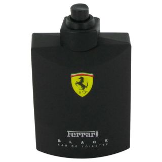 Ferrari Black for Men by Ferrari EDT Spray (Tester) 4.2 oz