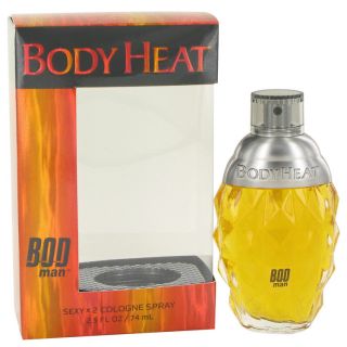 Bod Man Body Heat Sexy X2 for Men by Parfums De Coeur Cologne Spray 2.5 oz