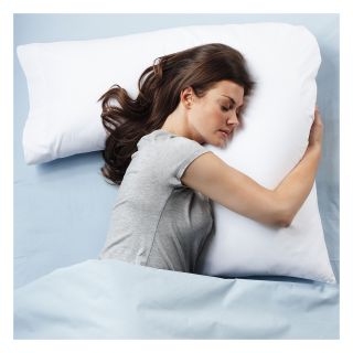 Boomerang Multi Position Pillow, White
