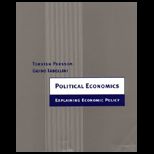 Political Economics  Explaining Economic Policy