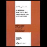 2001 Supplement to Criminal Procedure  Cases, Problems, and Exercises