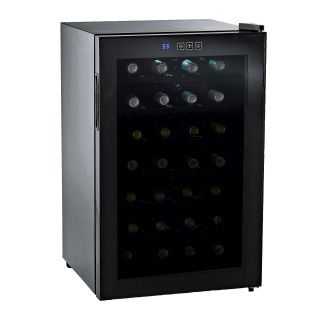 WINE ENTHUSIAST 28 Bottle Silent Touchscreen Wine Refrigerator