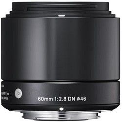 Sigma 60mm F2.8 EX DN ART Lens for Micro Four Thirds (Black)