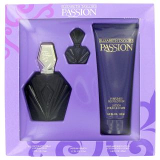 Passion for Women by Elizabeth Taylor, Gift Set   2.5 oz Eau De Toilette Spray +