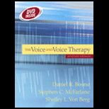 Voice and Voice Therapy  With DVD