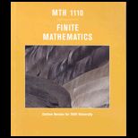 Mth1110 Finite Mathematics (Custom Package)