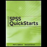 SPSS Quickstarts   With SPSS 18.0 CD