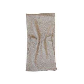 Tubular Knit Scarf, Camel, Mens