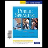 Public Speaking (Looseleaf)