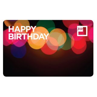 $10 Happy Birthday Lights Gift Card