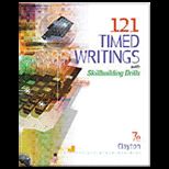 121 Timed Writings With SkillBuilding Drills   Text Only