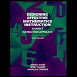 Designing Effective Mathematics Instruction  A Direct Instruction Math
