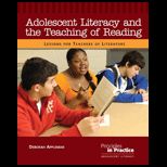Adolescent Literacy and Teaching of Reading