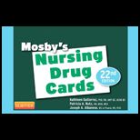 Mosbys 2011 Nursing Drug Cards (New)
