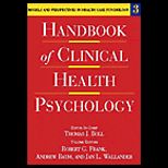 Handbook of Clinical Health Psychology, Volume 3  Models and Perspectives in Health Psychology