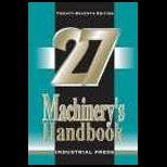 Machinerys Handbook, 27th Edition (Large Print) / With CD