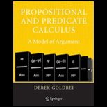 Propositional and Predicate Calculus A Model of Argument