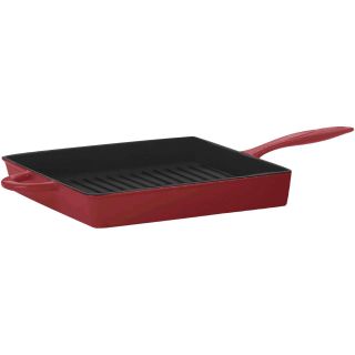 Mario Batali by Dansk 11 Cast Iron Square Grill Pan