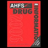 American Hospital Formulary Services Drug Information