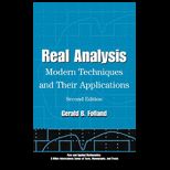 Real Analysis  Modern Techniques and Their Applications