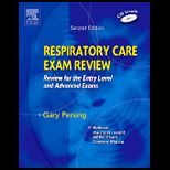 Respiratory Care Examination Review   With CD