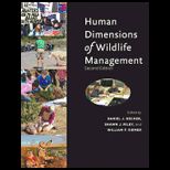 Human Dimensions of Wildlife Managemen