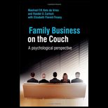 Family Business on the Couch A Psychological Perspective