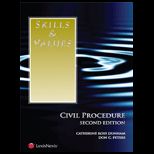 Skills and Values Civil Procedure