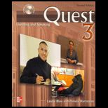Quest Listening and Speaking,Book 3 8 CDs Only