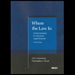Where Law Is Intro. to Advanced Legal