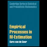 Empirical Processes in M Estimation