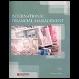 International Financial Management CUSTOM<