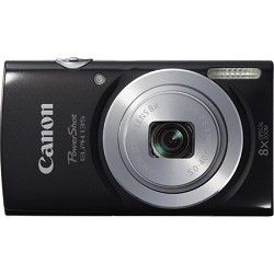 Canon PowerShot ELPH 135 16MP 8x Optical Zoom Digital Camera   Black