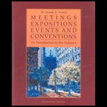 Meetings, Expositions, Events and Conventions  An Introduction to the Industry (Preliminary Edition)