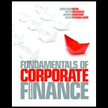 Fundamentals of Corporate Finance (Canadian)