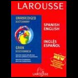 Larousse Gran Diccionario Ingles Espanol, Espanol Ingles
