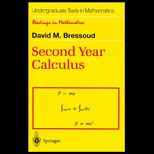 Second Year Calculus  From Celestial Mechanics to Special Relativity