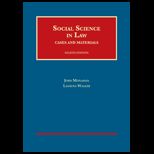 Social Science in Law  Cases and Materials