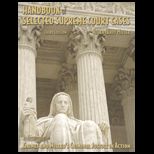 Handbook of Selected Supreme Court Cases for Criminal Justice
