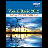 Visual BASIC 2012, How to Program  With Access and CD
