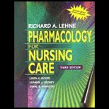 Pharmacology for Nursing Care 3.5 Disk and Study Guide