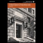Federal Historic Preservation Laws