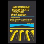 International Human Rights Litigations in U.S. Courts
