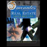 5 Minutes to a Great Real Estate Meeting / With CD