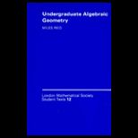 Undergraduate Algebraic Geometry