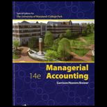 Managerial Accounting   Text (Custom)