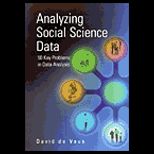 Analyzing Social Science Data  50 Key Problems in Data Analysis