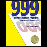 999 Nonquantitative Problems for Fe Examination